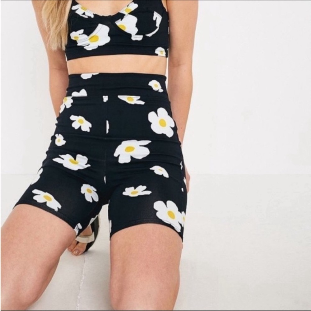 Urban Outfitters Christy Floral Biker Shorts